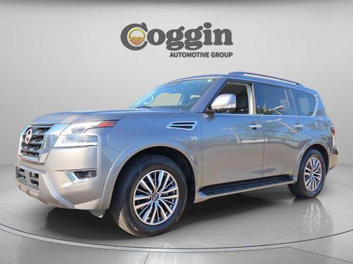 Gun Metallic 2021 Nissan Armada SL 4WD