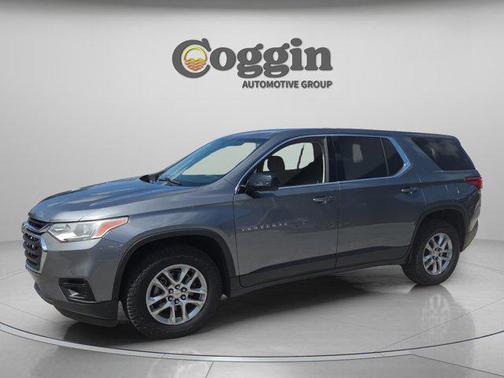 Satin Steel Metallic 2018 Chevrolet Traverse LS
