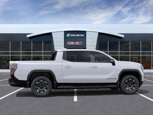 Summit White 2026 GMC Sierra EV Extended Range Elevation