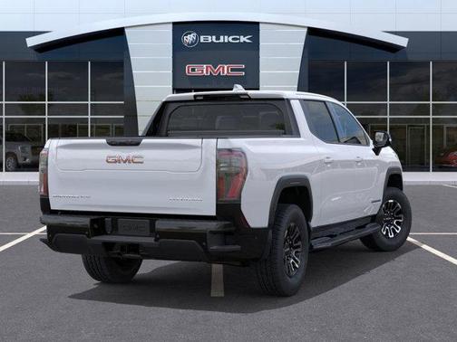 Summit White 2026 GMC Sierra EV Extended Range Elevation