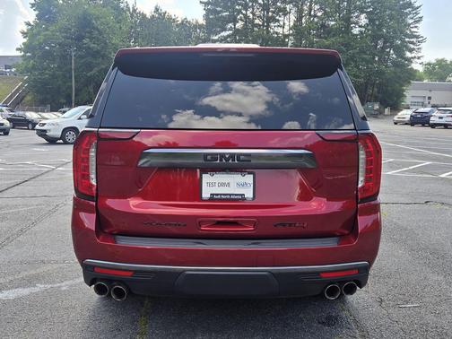 Volcanic Red Tintcoat 2024 GMC Yukon AT4