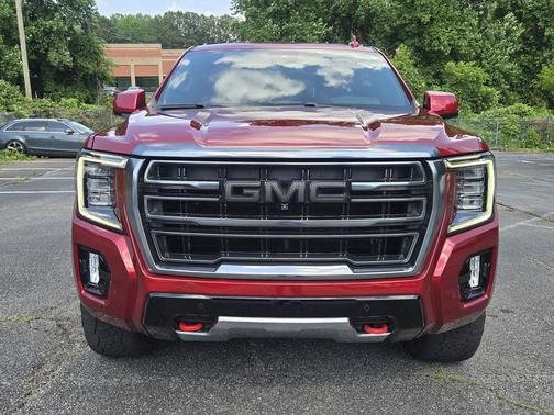 Volcanic Red Tintcoat 2024 GMC Yukon AT4