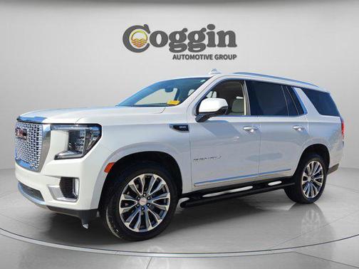 White Frost Tricoat 2021 GMC Yukon Denali