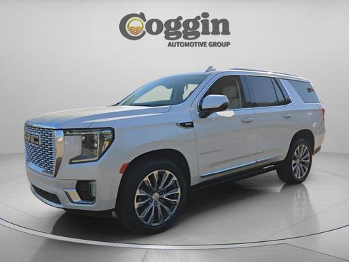 White Frost Tricoat 2021 GMC Yukon Denali