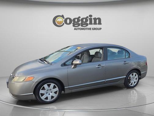 Galaxy Gray Metallic 2008 Honda Civic LX