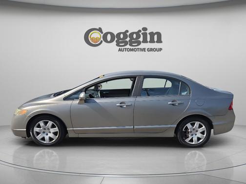 Galaxy Gray Metallic 2008 Honda Civic LX