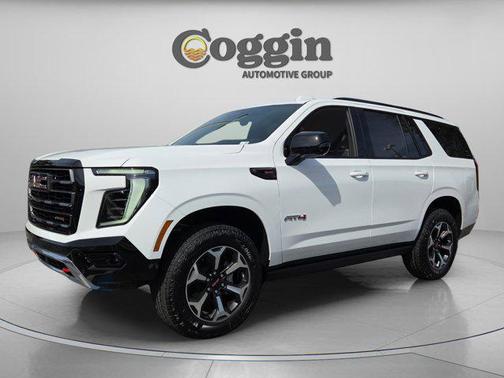 Summit White 2026 GMC Yukon 4WD AT4 Ultimate