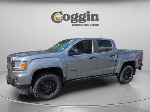 Satin Steel Metallic 2022 GMC Canyon AT4