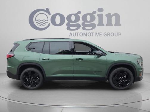 Trailstone Green Metallic 2027 GMC Acadia FWD Elevation