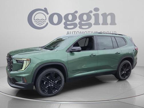 Trailstone Green Metallic 2027 GMC Acadia FWD Elevation