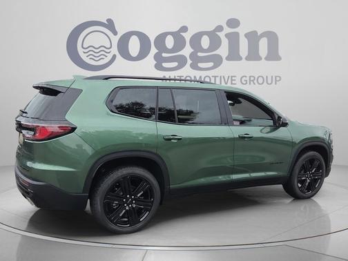 Trailstone Green Metallic 2027 GMC Acadia FWD Elevation