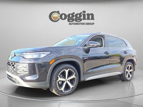 Deep Black Pearl 2025 Volkswagen Tiguan 2.0T SE