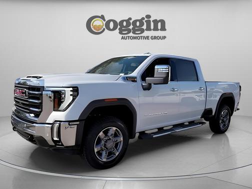 Glacier White Tricoat 2026 GMC Sierra 2500 SLT