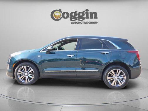 Emerald Lake Metallic 2025 Cadillac XT5 Premium Luxury
