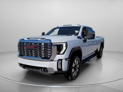 Glacier White Tricoat 2026 GMC Sierra 3500 Denali