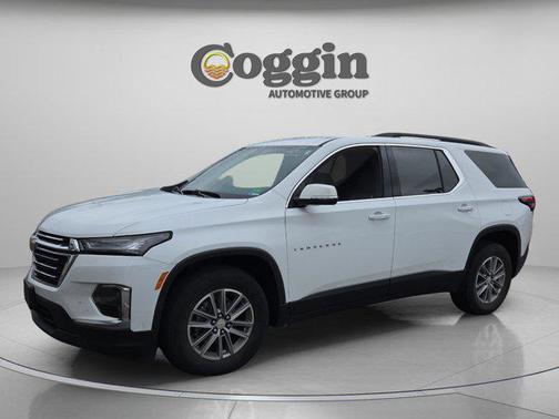 Summit White 2023 Chevrolet Traverse LT Leather