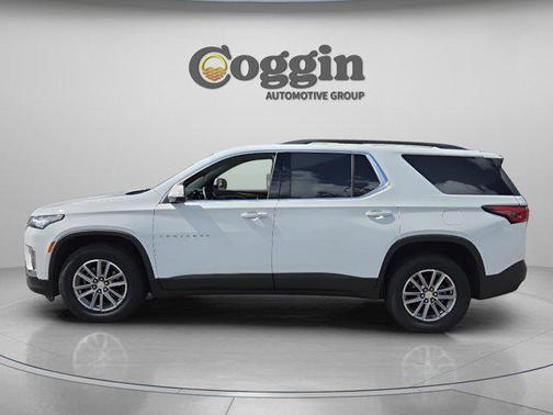 Summit White 2023 Chevrolet Traverse LT Leather