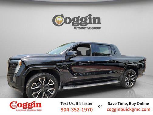 Onyx Black 2025 GMC Sierra EV Max Range Denali Truck