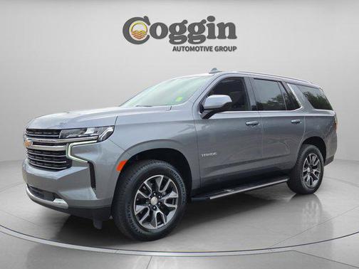 Satin Steel Metallic 2021 Chevrolet Tahoe LT