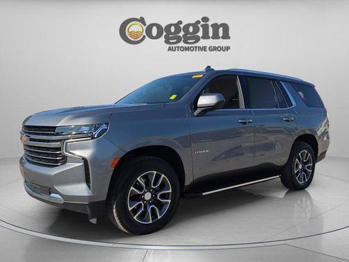 Satin Steel Metallic 2021 Chevrolet Tahoe LT