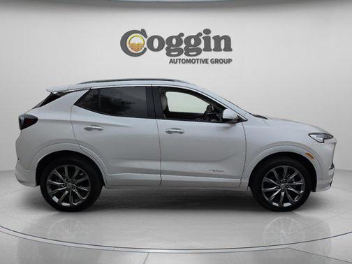 White Frost Tricoat 2026 Buick Encore GX Avenir