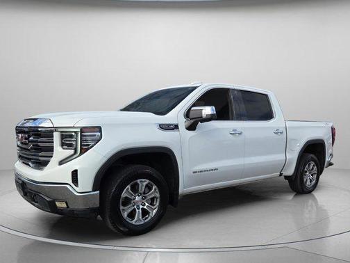 Summit White 2025 GMC Sierra 1500 SLT