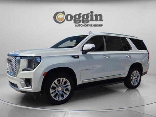 White Frost Tricoat 2024 GMC Yukon Denali