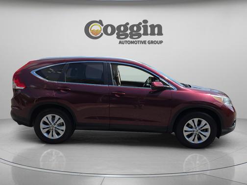 White Diamond Pearl 2013 Honda CR-V EX-L