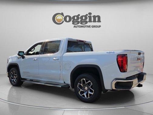 Glacier White Tricoat 2026 GMC Sierra 1500 SLT