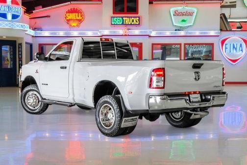 Bright White Clearcoat 2021 RAM 3500 Tradesman Regular Cab 4x4 8' Box