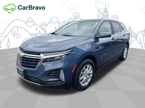 Lakeshore Blue Metallic 2024 Chevrolet Equinox LT