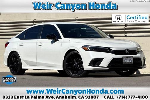 2023 Honda Civic Sport