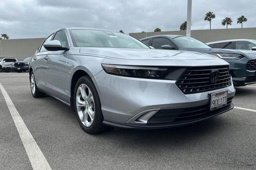 Lunar Silver Metallic 2024 Honda Accord LX