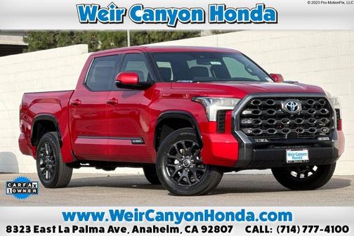 2023 Toyota Tundra Hybrid Platinum