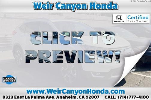 White 2018 Honda CR-V Touring