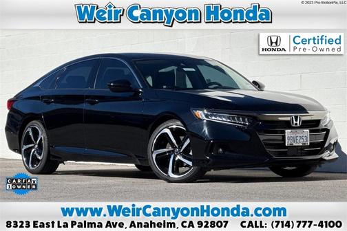 2022 Honda Accord Sport SE