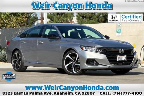 2022 Honda Accord Sport 1.5T