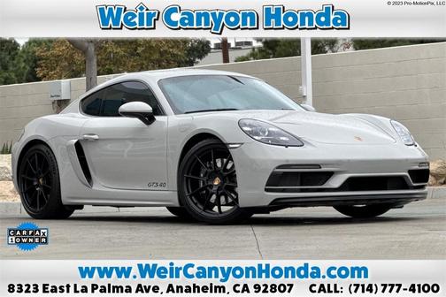 2023 Porsche 718 Cayman GTS 4.0