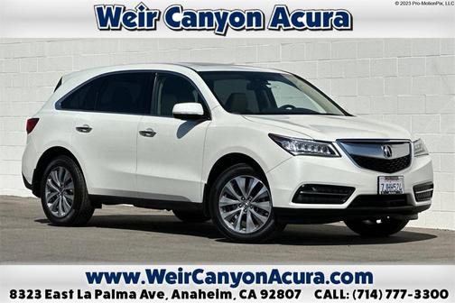 2015 Acura MDX 3.5L Technology Package