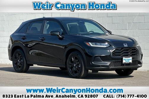 Crystal Black Pearl 2026 Honda HR-V Sport