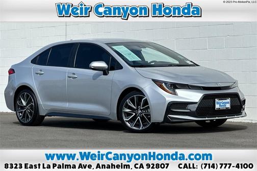 2022 Toyota Corolla SE