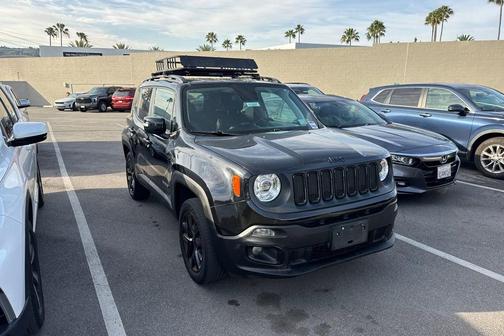 Black 2018 Jeep Renegade Altitude