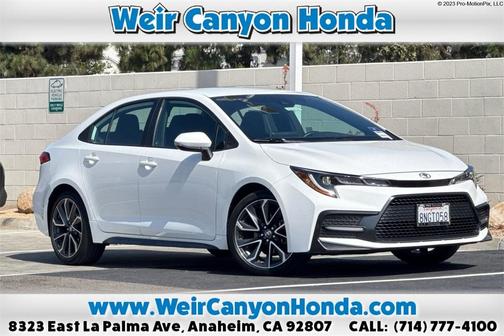 2020 Toyota Corolla SE