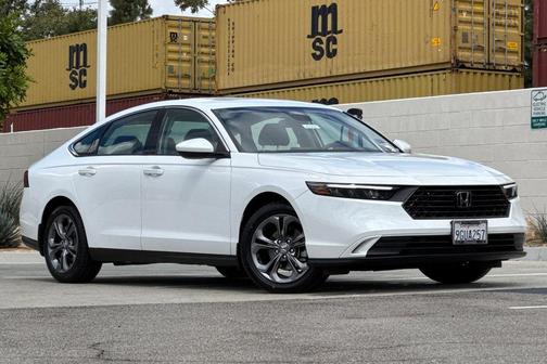 White 2023 Honda Accord EX