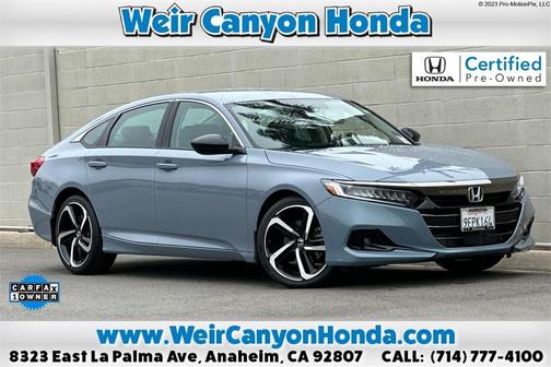 2022 Honda Accord Sport SE