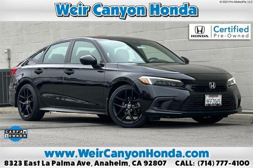 2022 Honda Civic Sport