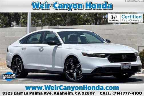 2024 Honda Accord Hybrid Sport