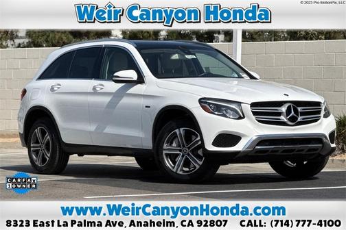 2019 Mercedes-Benz GLC 350e Base 4MATIC