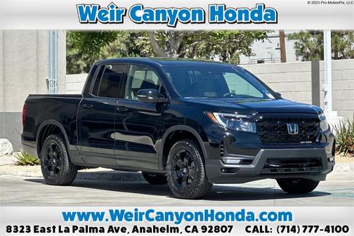 2025 Honda Ridgeline Black Edition