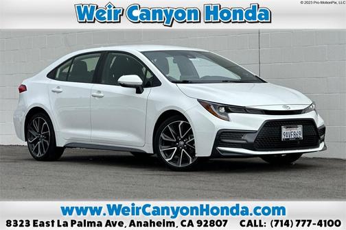 2022 Toyota Corolla SE